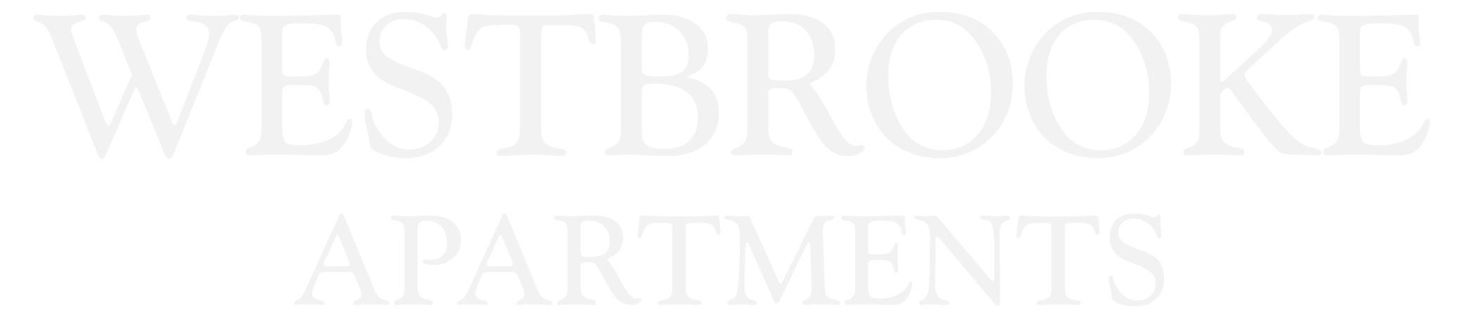 Westbrooke Apartments Logo